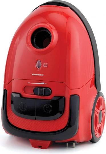 Heinner Vacuum Cleaner 750W Bagged 1.6lt Red