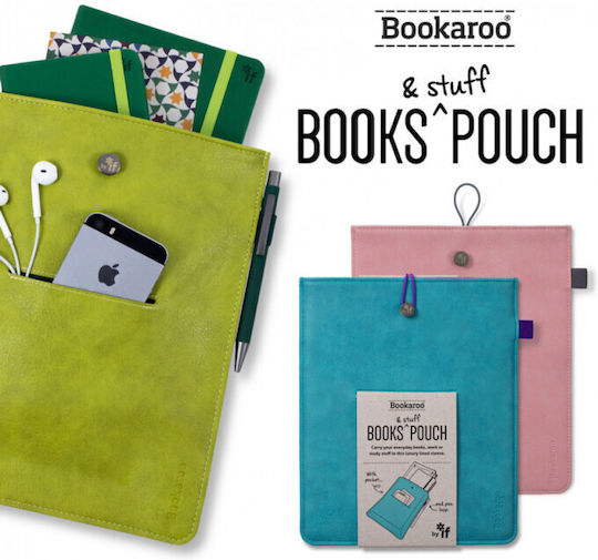 BooKaRoo Book Cover Protection Green 27x22cm