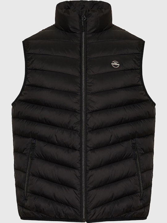 Sleeveless Jacket Puffer Black