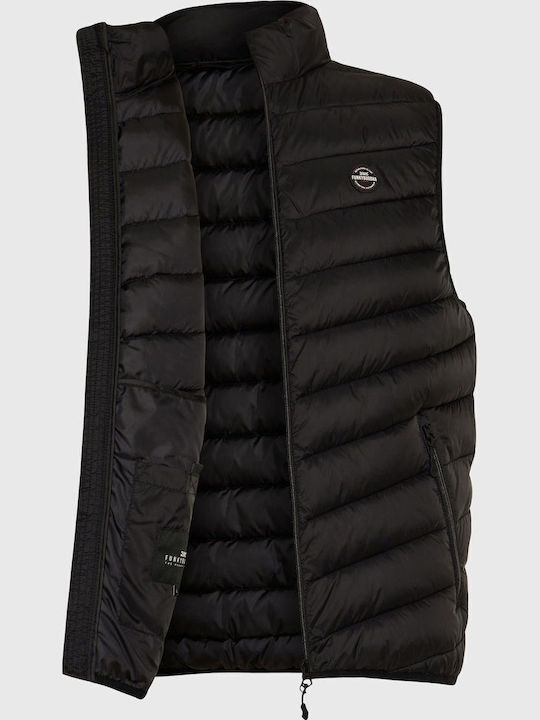 Sleeveless Jacket Puffer Black
