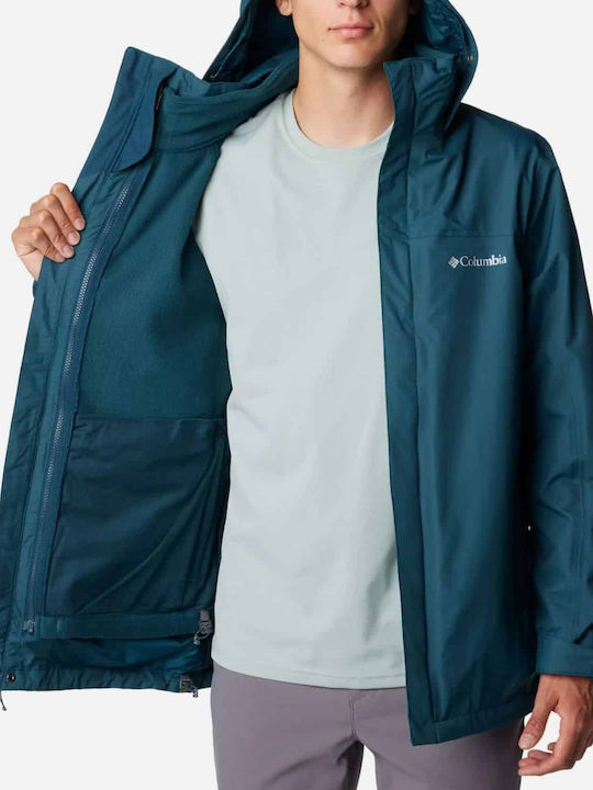 Mission Air Interchange Winter Jacket Waterproof and Windproof Green
