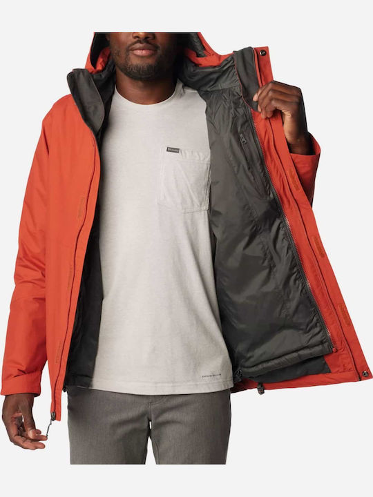 Element Blocker Ii 3 in 1 Winter Jacke Wasserdicht und Winddicht Orange