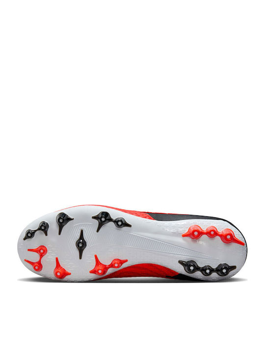 Nike Phantom GX Academy Ποδοσφαιρικά Παπούτσια με Τάπες AG Bright Crimson / White / University Red / Black