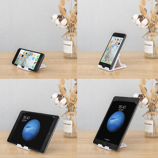 Techsuit Tablet Stand Desktop Until 10" Black