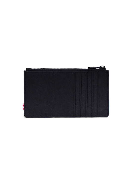 Herschel Oscar Large Fabric Women's Wallet Cards with RFID Black