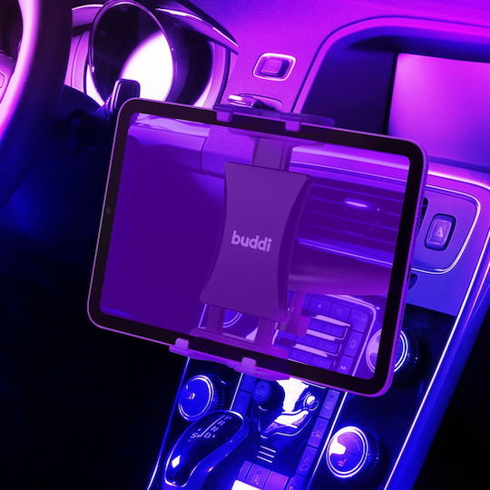 Buddi Car Mobile Mount with Adjustable Hooks Black