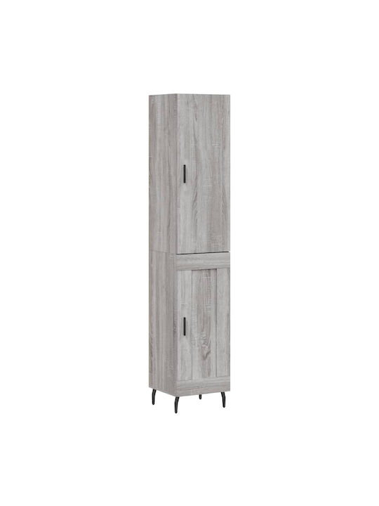 Cabinet Floor Gray 34.5x34x180cm