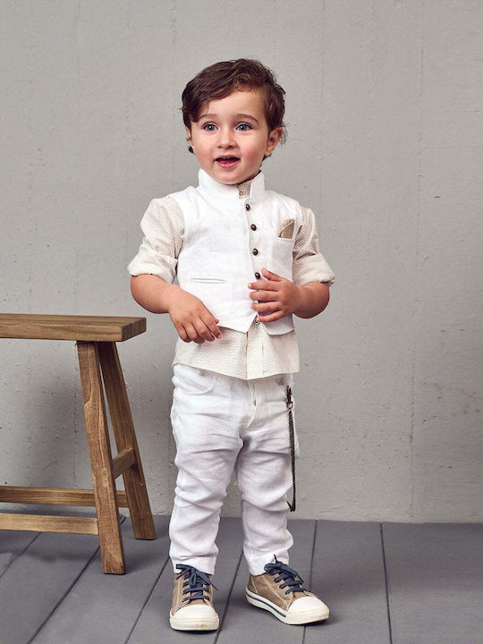 Designer's Cat Baptism Suit White 6 Pieces Designer's Cat Baptism Suit White 6 Pieces