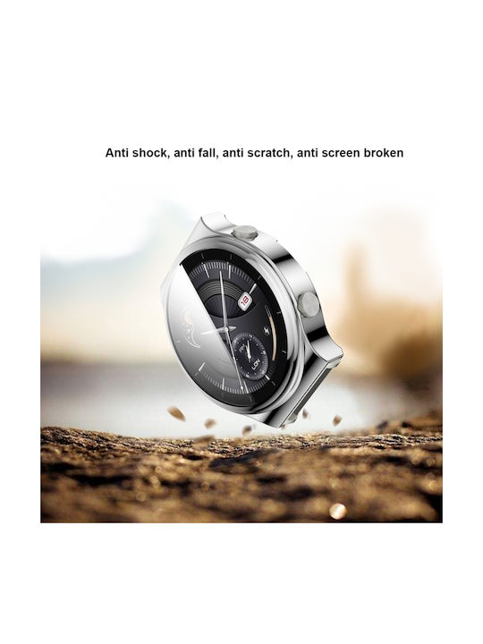 Cover Silicone Case in Silver color for Huawei Watch GT 2 Pro