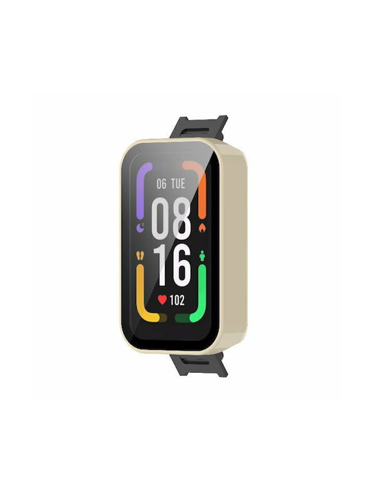 Защитна Пластмасов Калъф в Жълт цвят за Redmi Smart Band Pro - Редми Смарт Банд Про