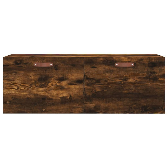 vidaXL Badezimmerschrank B100xT36.5xH35cm Eiche
