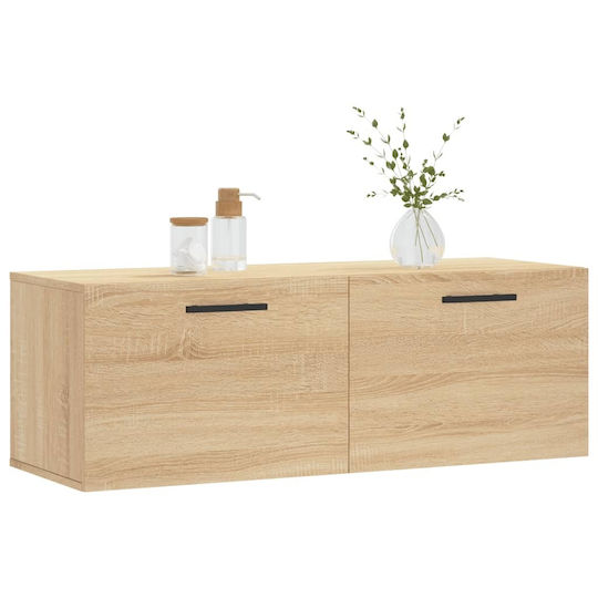 vidaXL Bathroom Cabinet L100xW36.5xH35cm Sonoma