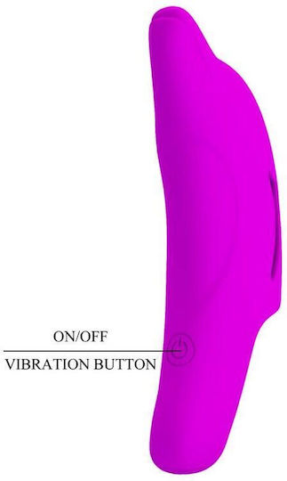 Pretty Love Delphini Vibrator Finger 14cm Lila