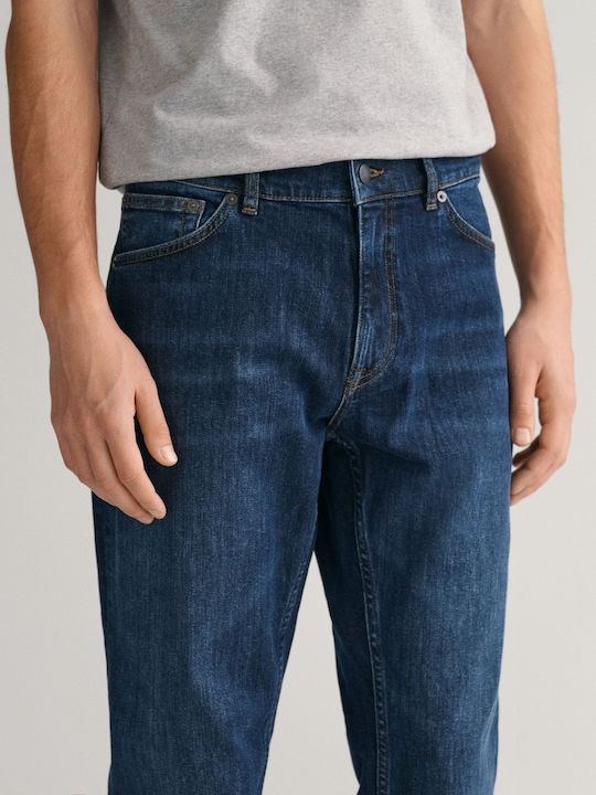 Gant Men's Jeans Pants in Regular Fit Blue