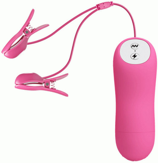 Baile Romantic Wave Vibrating Eletric Shock Σφιγκτήρες Θηλών