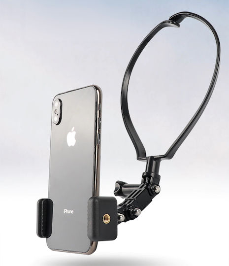 RuigPro Neck Holder for Mobile Phone in Black Colour