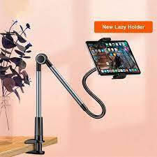 Tablet Stand with Extension Arm Until 12.9" Gray