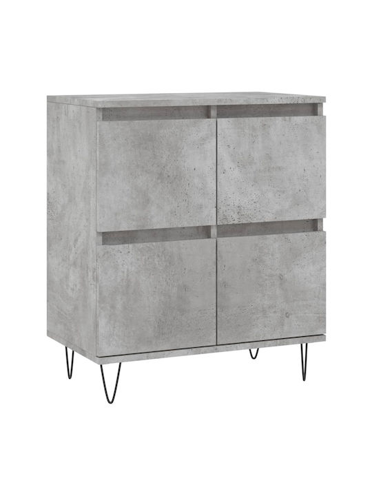 Wooden Buffet Gray L60xW35xH70cm