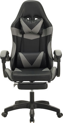 ForAll DJC01-3 Gaming Chair with Footrest Black / Gray