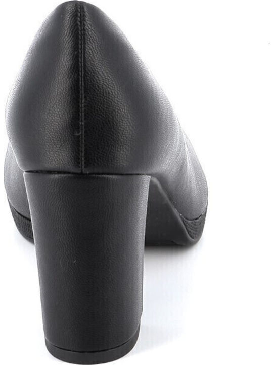 Black Heels with Strap
