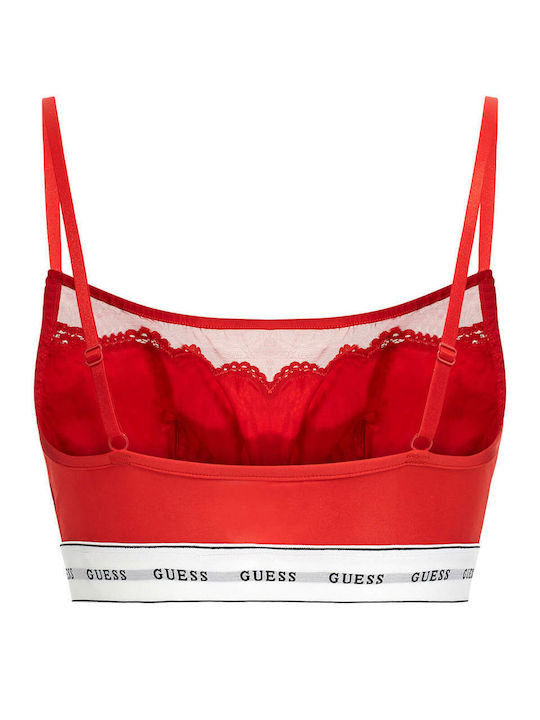 Guess Women's Bra without Padding Red