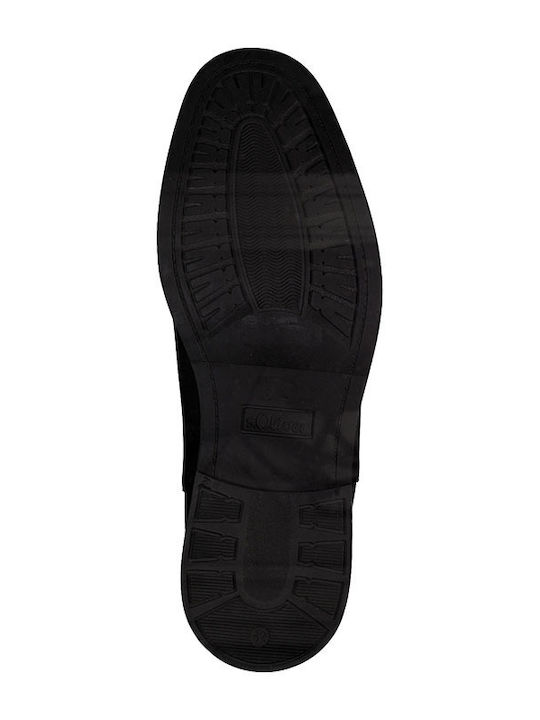 Leather Black Men's Boots Anatomical