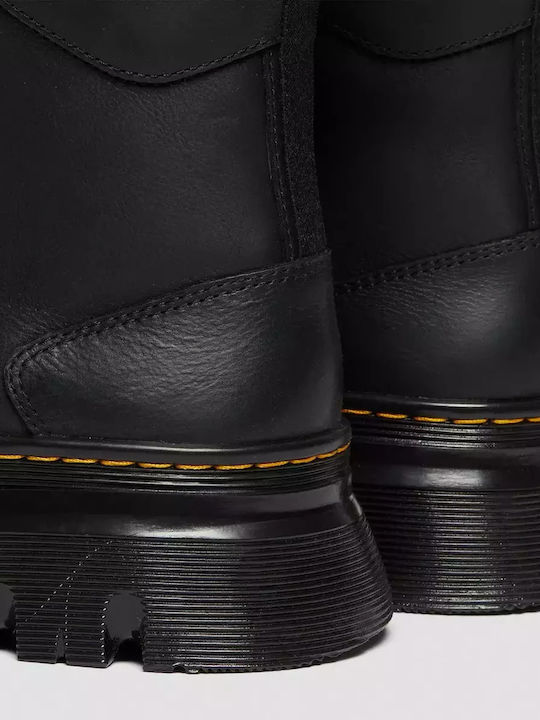 Tarik Leather Black Men's Boots