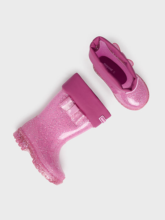Mayoral Kids Wellies with Internal Lining Pink
