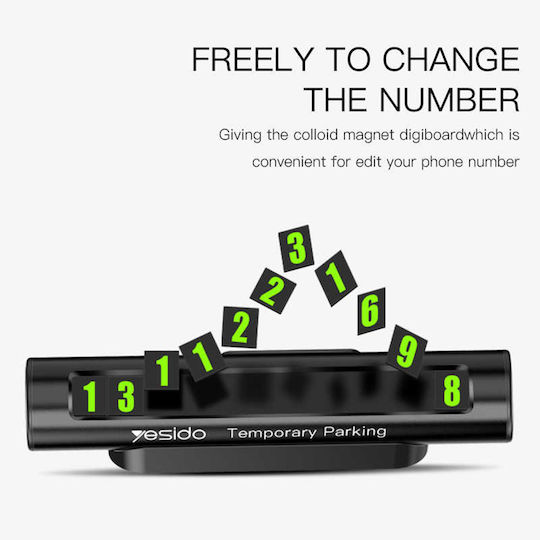 Yesido Temporary Parking Card