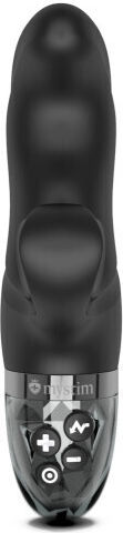 Mystim E-stim Δονητής Rabbit 16cm Μαύρος