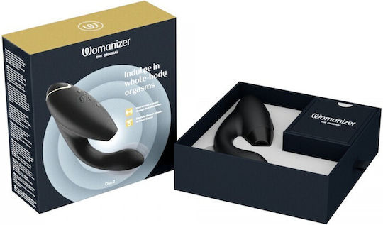 Womanizer Duo 2 Αναρροφητής Αιδοίου με Δόνηση Μαύρος