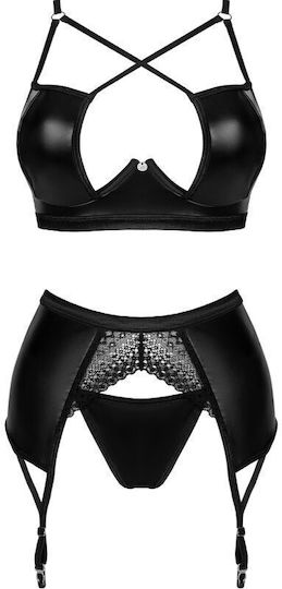 Obsessive Sexy Dessous-Set Schwarz D-235990