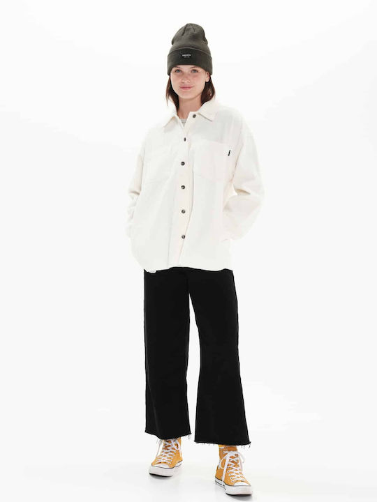Γυναικείο Λευκό Overshirt