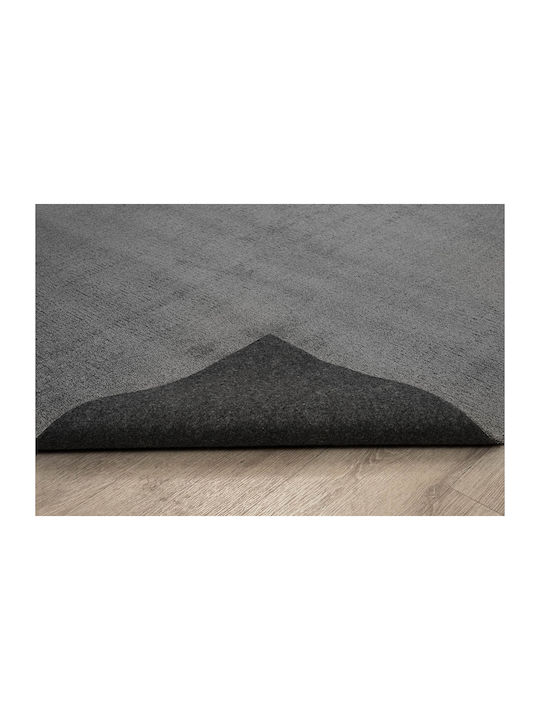 Newplan Velvet Carpet 100 Gray Width 80cm Cut-to-Measure