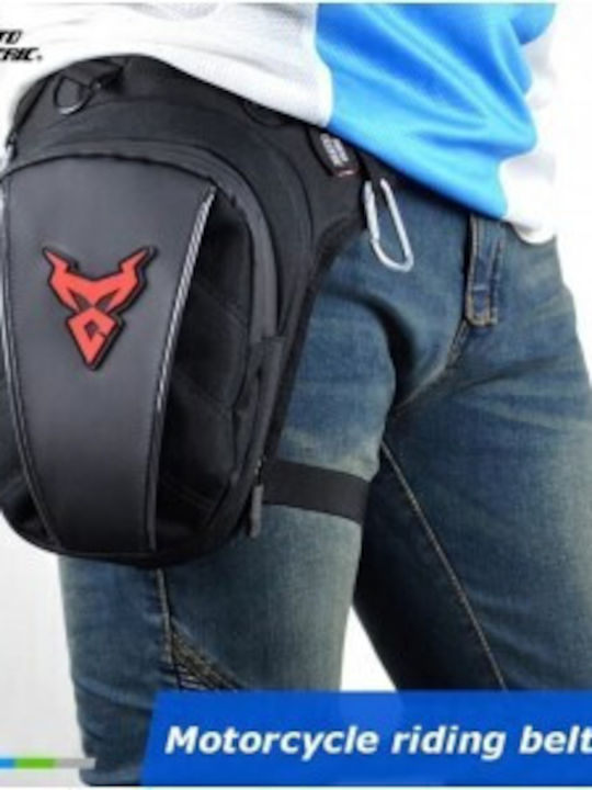 Riding Backpack Leg Bag Black 11-CM-0105-D Black Blue