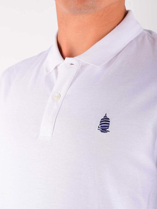 MARINA YACHTING POLO SHIRT 100% COTTON WITH EMBROIDERED LOGO ON THE FRONT SLIM FIT YMM8339350-C0063.001