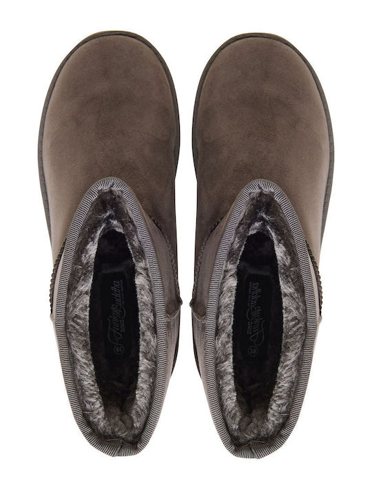 Stiefeletten Damen Gray
