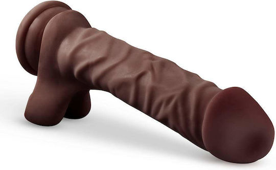 Blush Loverboy The DJ Realistic Dildo Inflatable with Scrotum with Suction Cup and Ejaculating Chocolate 23cm