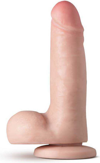 Blush Loverboy The K Pop Star Ρεαλιστικό Dildo με Όρχεις και Βεντούζα Vanilla 18cm