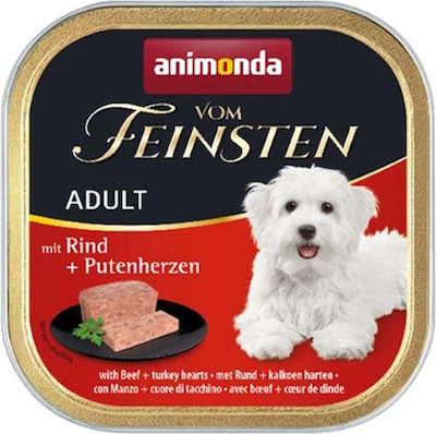 Animonda Vom Feinsten Wet Dog Food Tray with Beef 1 x 150gr