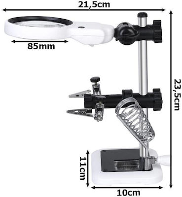 Aria Trade Tabletop Magnifying Lense