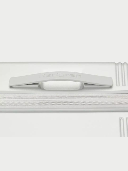 Hedgren Stripe HLNO01XS Valiză De Călătorie De Cabină Tough Argintie Cu 4 Roți Înălțime 55 Cm