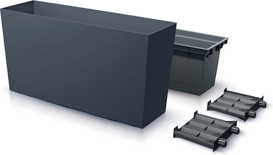Marhome Urbi Case M Planter Box Plastic Charcoal