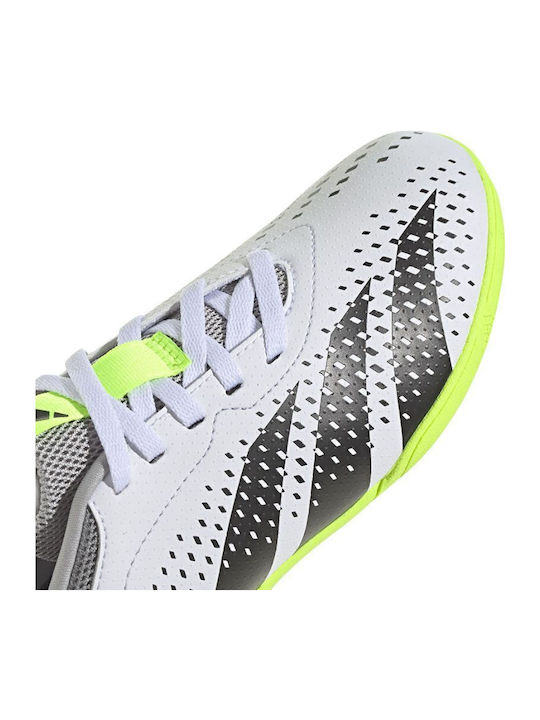 Predator Accuracy.4 Kids Indoor Soccer Shoes White