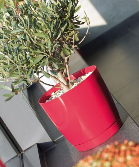Marhome Coubi Round P Topf Kunststoff Cream 10x10x9.2cm.
