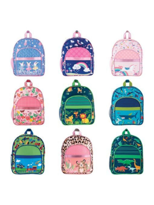 Stephen Joseph Classic Transportation Schulranzen Rucksack Kindergarten Mehrfarbig mit Flaschenhalter