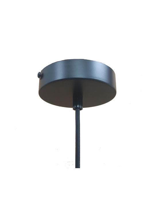 Alphab2b Brown Ceiling Light with E27 Socket 45x100x100cm