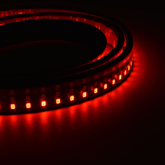 Andowl Αδιάβροχη Ταινία LED 12V Κόκκινο Φως 1.5m Τύπου SMD2835