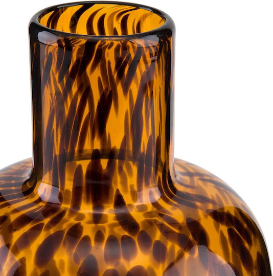 La Redoute Interieurs Glasvase Orange 15x15x30cm
