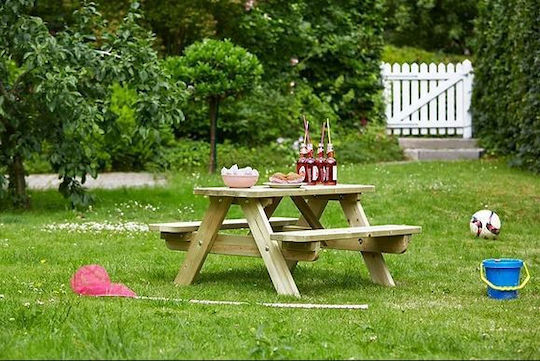 Woodware Τραπεζάκι Πολύχρωμο